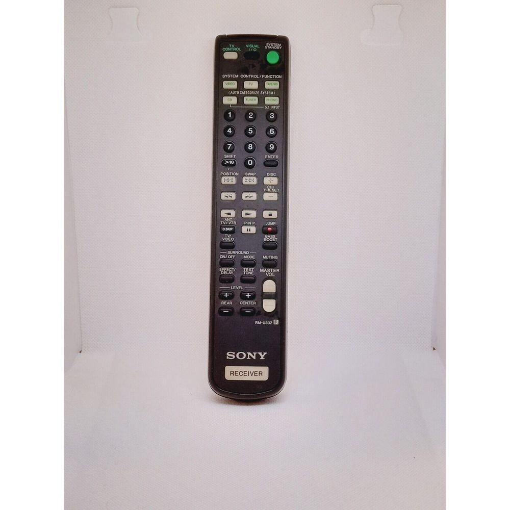 GENUINE SONY‎ RM-U302 RECEIVER REMOTE CONTROL FOR HTW700 STRSE481 STRV200 I1-6x